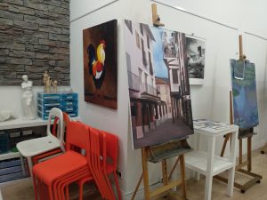 Clase preparada para pintar