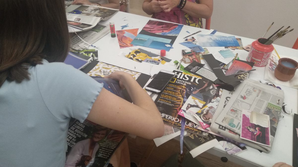 Sesión de collage