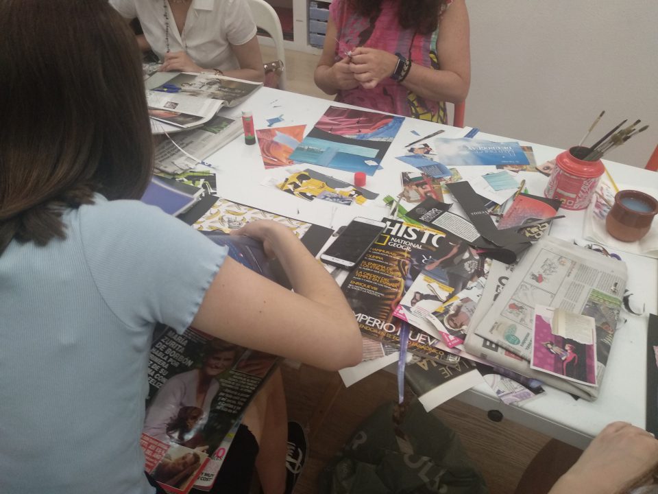 Sesión de collage