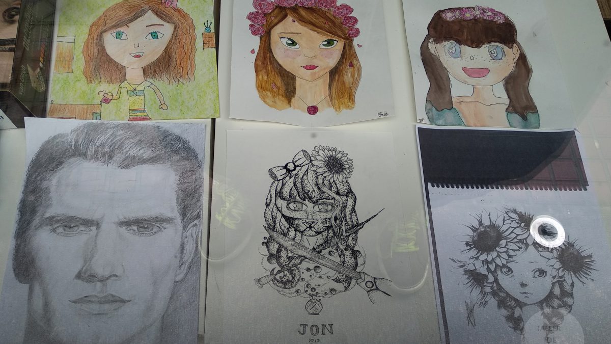 Ilustraciones infantiles, juveniles y de adultos realizadas entre febrero y marzo del 2020.
