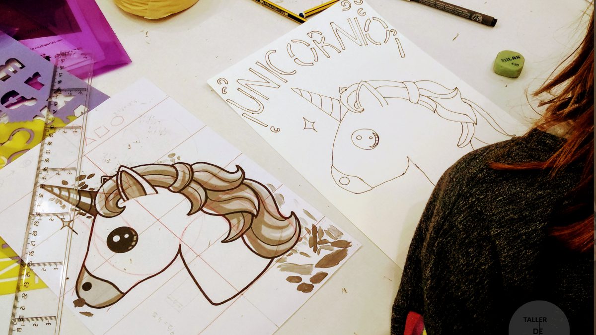 Dibujo de un unicornio