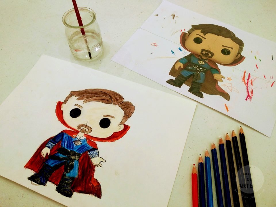 Dibujo del Doctor Strange