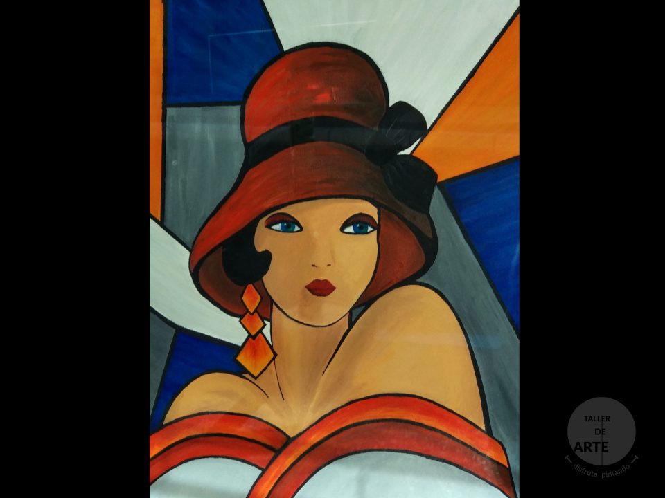 Señorita con sombrero