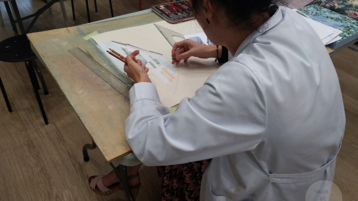Dibujo en pastel
